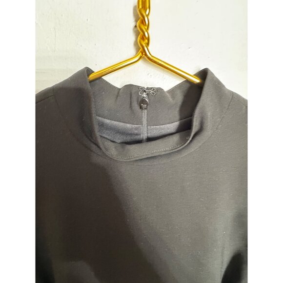 Vintage Black Cache Cold Shoulder Sheath Dress Sexy Y2K Size‎ 10 Classic LBD Hot - Picture 9 of 14